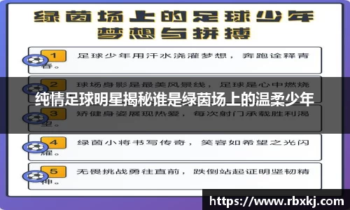 纯情足球明星揭秘谁是绿茵场上的温柔少年